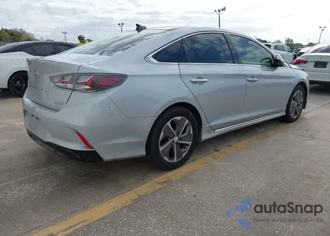 2019 Hyundai Sonata Hybrid Limited from USA, damaged, VIN KMHE34L39KA092275
